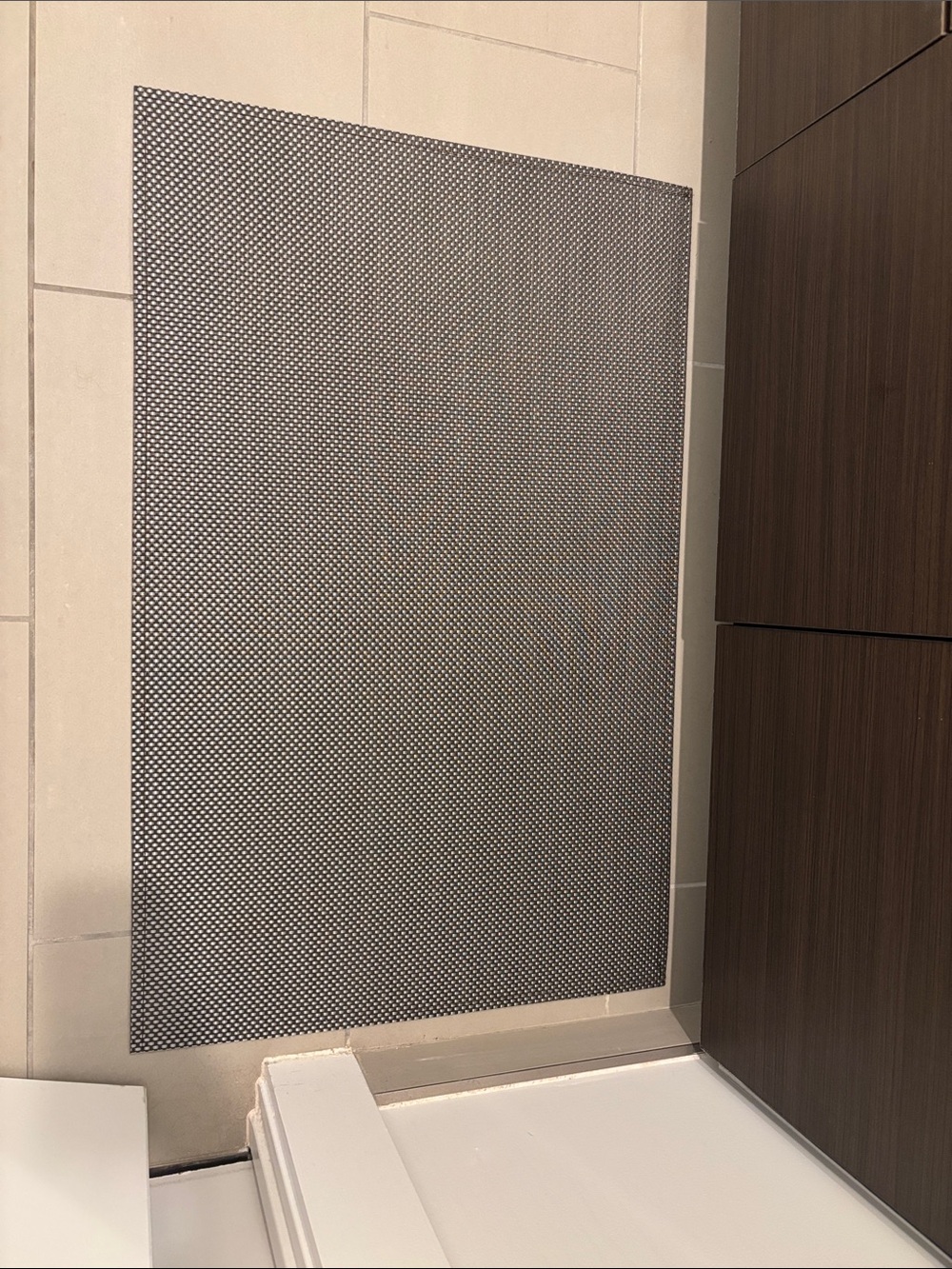 Chilewich Titanium Woven Floor Mat